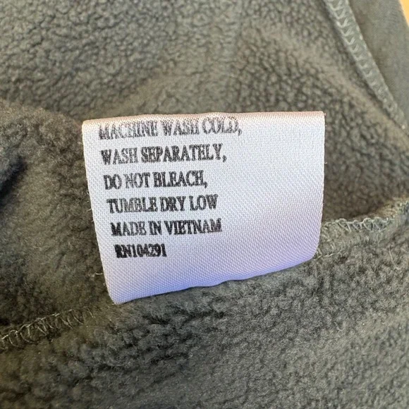 Huntworth Hoodie Womens Medium gray Camo Flag Long Sleeve Hooded Sweatshirt - Picture 5 of 8